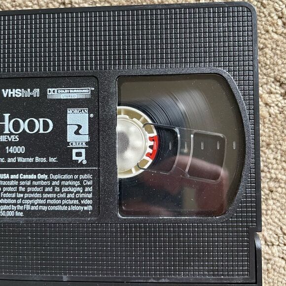 3 for $15||Vintage Robin Hood - Prince of Thieves VHS - Picture 3 of 10